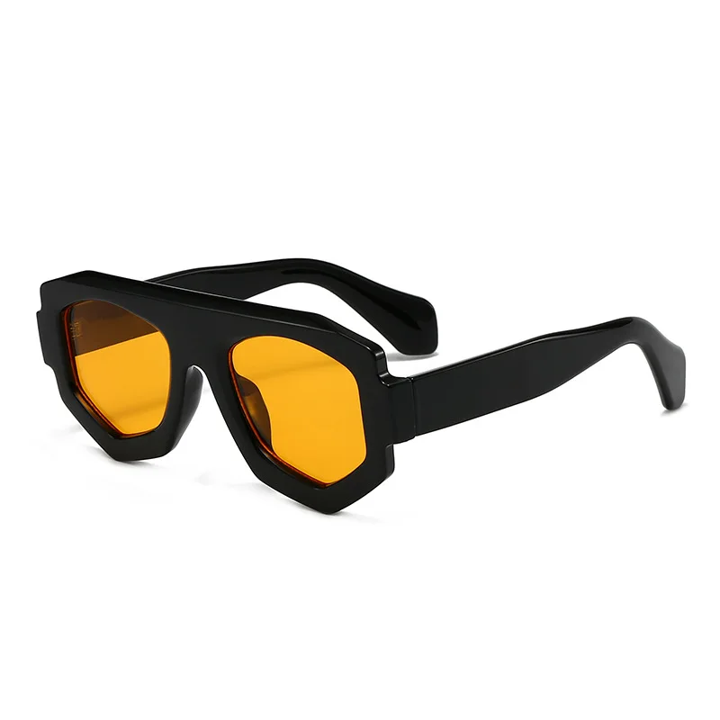 European and American Irregular Large-Frame Trendy Sunglasse