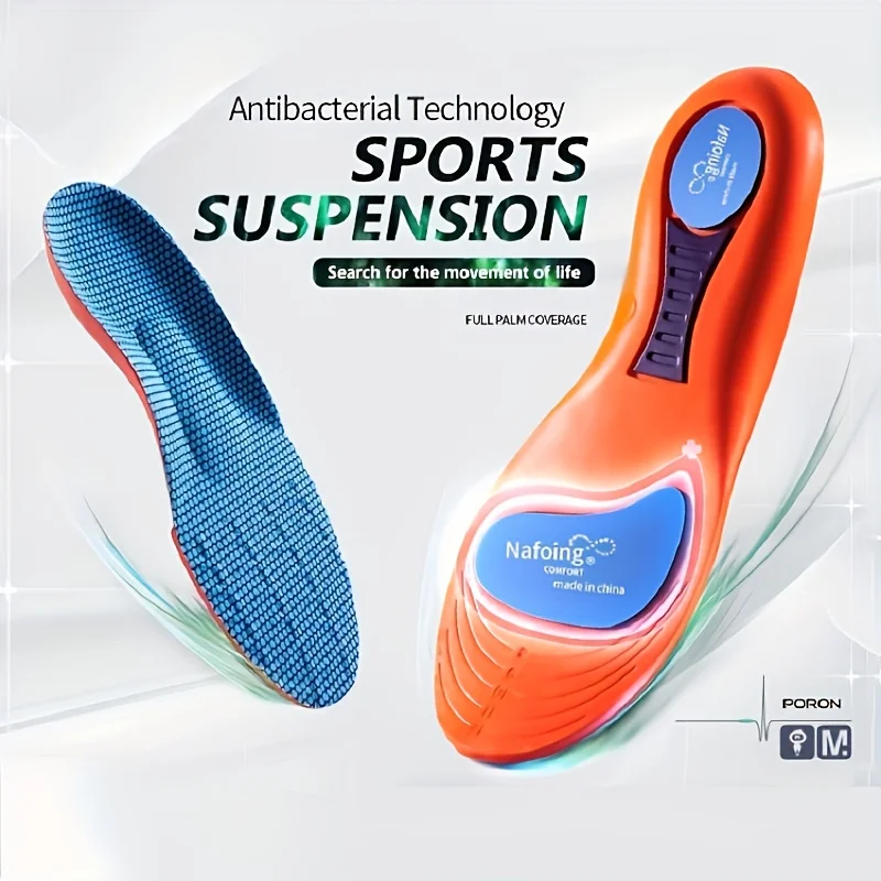 EVA Shock Absorption Comfortable Breathable Insole Breathable, Shock Absorption, Arch Support Insertion Comfortable