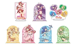 Charm Anime Fans Gifts Tokyo Mew Mew New HD Figure Big Acrylic Stand Heart Assembly Design Mew Zacro Desktop Ornament About 15cm