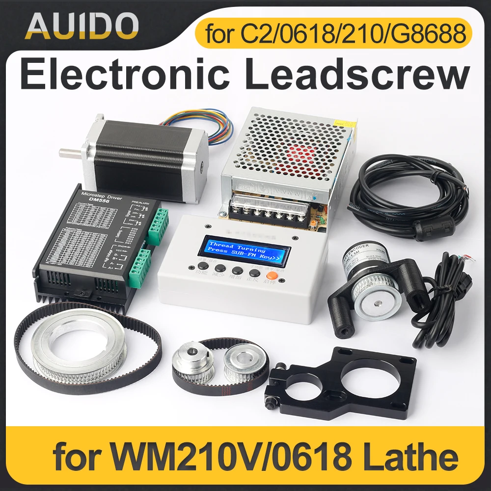 Torno Leadscrew Eletrônico Guitarra Eletrônica para 38 mm Abertura do Eixo Wm210v422 Bhc210 Hs210 Jy210v Ctc210 Cj0618 Sieg c2