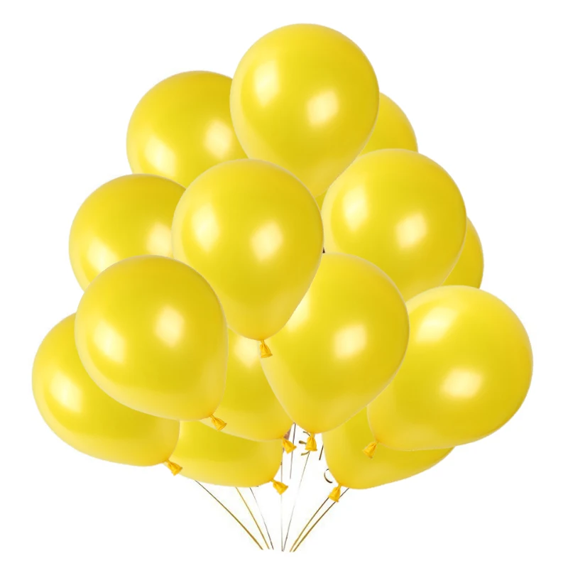 Gold Pink Blue Black Latex Balloons Baby Shower Birthday Wedding Party Anniversary Balloon Decor Kids Adult Clear Air Balloons image 5