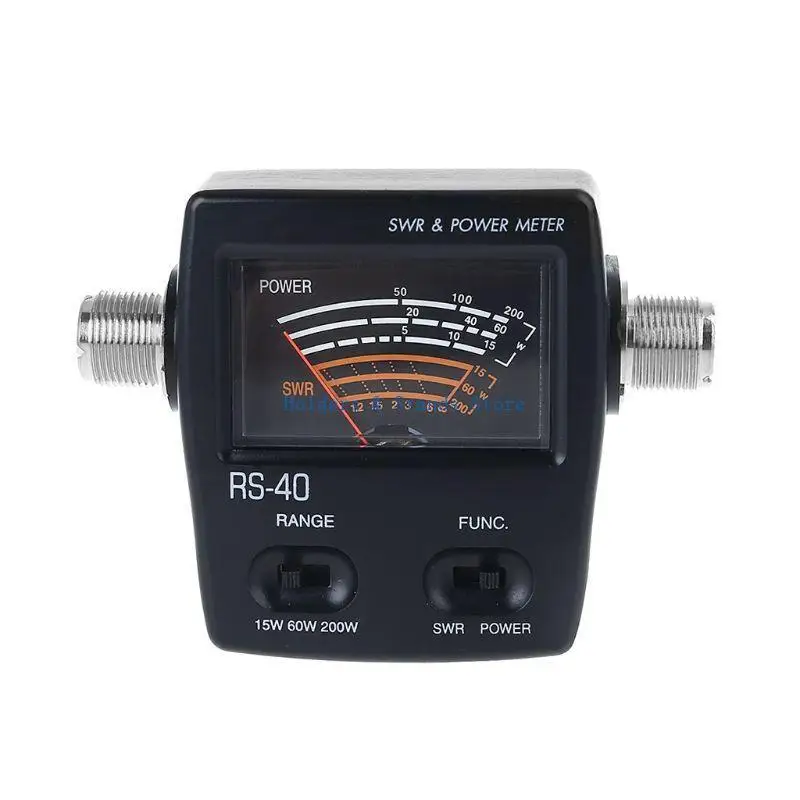 

Y4UE RS-40 SWR/Watt Meter NISSEI 144/430mHz UHF/VHF for M Type Connector for Counter