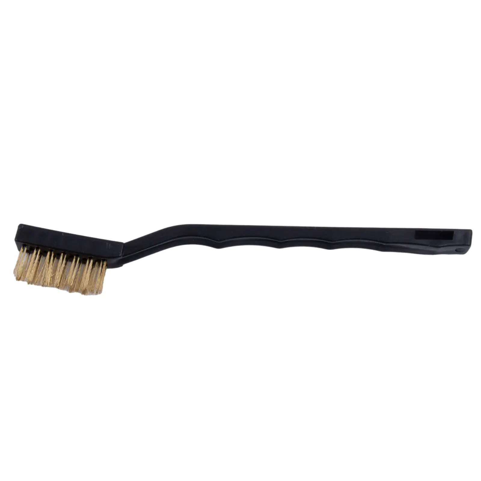 5pcs Brass Wire Brushes Black Brass Wire Brushes Plastic Handle Rust-Remover Tool Maintenance And Rust Removal