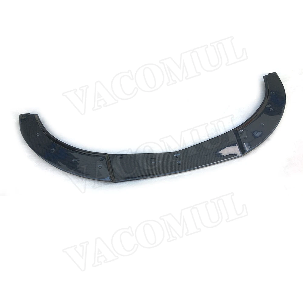 

VACOMUL Carbon Fiber Front Bumper Lip Spoiler for Mercedes Benz A Class W176 A180 A200 A260 A45 For AMG 2016-2019 Car Styling