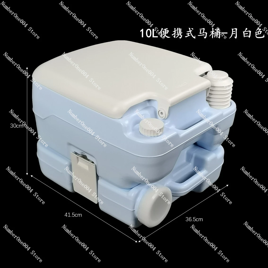 

Clean Chemical Toilet, Outdoor Portable Travel Toilet with Fushing Bag ,for Camping, Boating, Traveling
