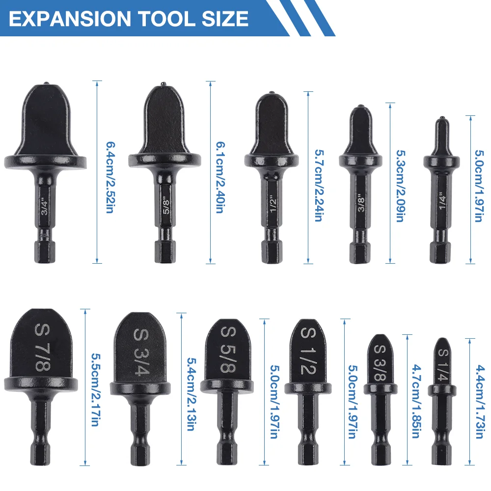 Air Conditioning Copper Pipe Expander, HVAC Repair Tools, Household Copper Pipe Expander, Pipe Expansion Tools, Swaging Tools