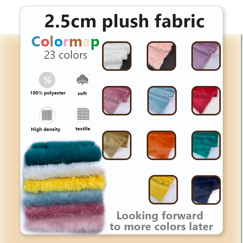 

ZYFMPTEX 150x80cm Faux Fur DIY Doll Hair Calculated By Meter Mink Super Soft Plush Material Patch Clothing Sewing Accessories