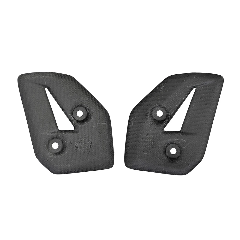 

For YAMAHA MT-07 / MT07 (2025-2026) Carbon Fibre Passenger Footpeg Protectors