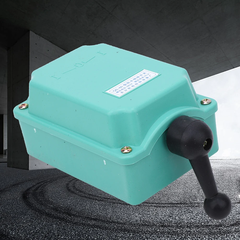 Electrical Equipment  Forward Reverse Waterproof with Plastic Shell Handle QS-60 Electrical Equipment Reverse Motor