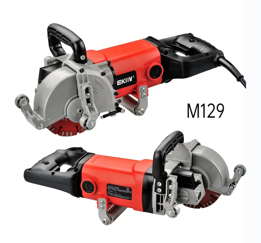 

Электрический штроборез EKIIV M129Pro для бетона, новая модель, машина для нарезки пазов в стенах