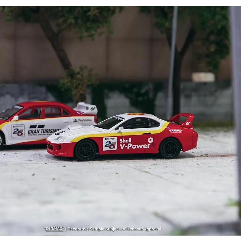 Tarmac Works 1:64 JDM SUPRA EVOLUTION Shell Suit Alloy Diorama Car Model Collection Miniature Carros Toys In Stock TW