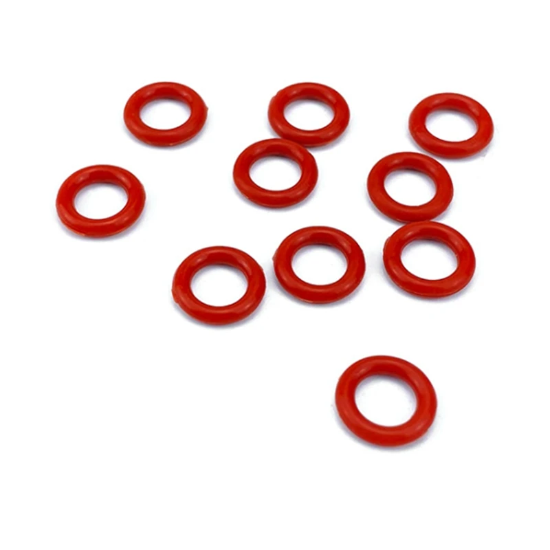 حلقة مطاطية لمحرك البخار على شكل حلقة مطاطية 10 عبوات مناسبة لمنظف البخار SC2 SC3 SC4 SC5 CT10 باللون الأحمر