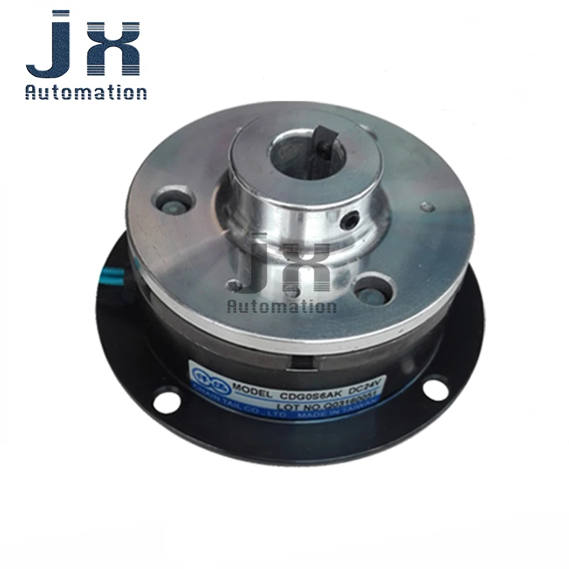 100% Taiwan CHAIN TAIL 24V 11W 5NM Electromagnetic Brake CG1(CG20S6AA) Shaft Hole 15mm For Zipper Machine