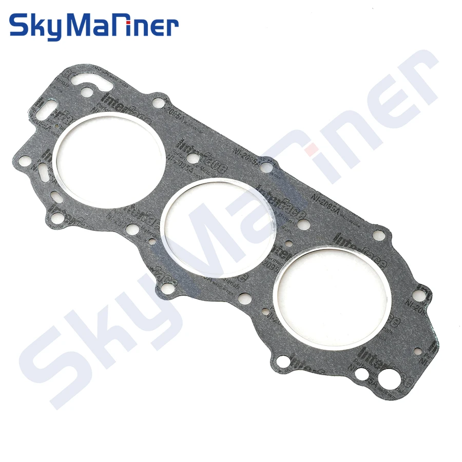 6H4-11181-00 Cylinder Head Gasket For YAMAHA Outbboard Motor 3Cyl 30HP 40HP 50HP 2 STROKE 6H4-11181 boat engine parts