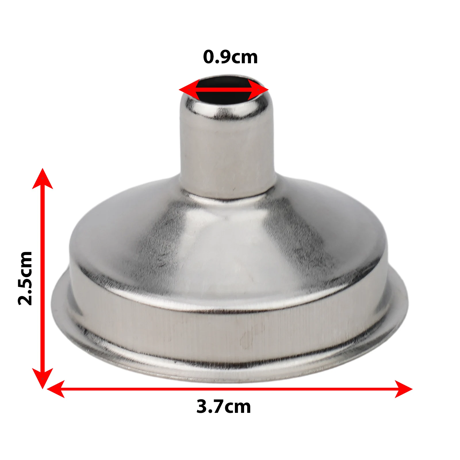 Stainless Steel Funnel Oil Funnel For Whisk Pouring Compatible With Most Pocket Flasks Kitchen Liquid Dump Tool