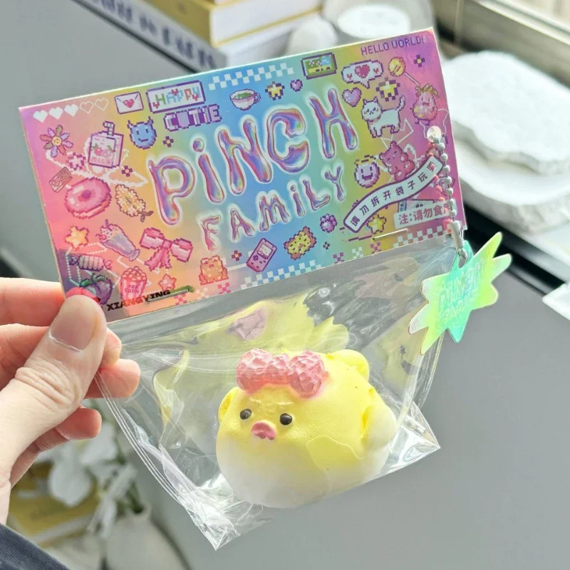 ของเล่นบีบคลายเครียดรูปสัตว์น่ารักสำหรับเด็กและผู้ใหญ่ รูปเพนกวินหน้าโกรธ ปลาปักเป้า บีบแล้วคืนตัวช้า ของเล่นนุ่มนิ่มน่ารัก เหมาะเป็นของขวัญวันเกิด