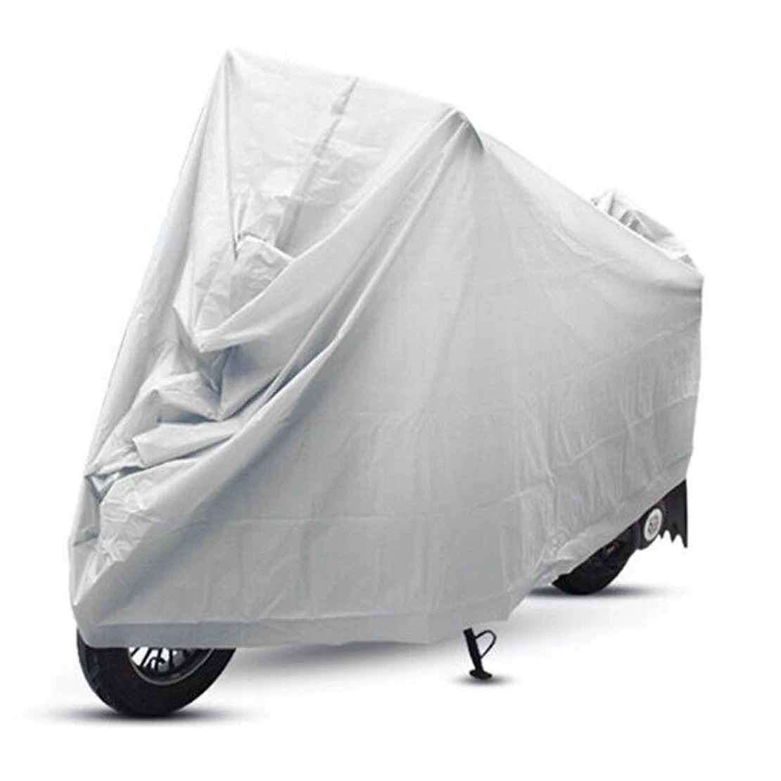 Motorcycle Grey PEVA Scooter Bicycle Garage Cover Protector Folding Tarpaulin Waterproof Outdoor 130x230cm/140x240cm New