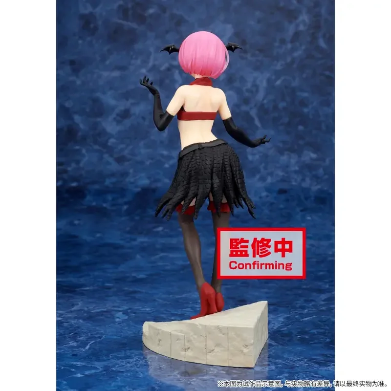 100% Original:Re0 RAM Demon clothes VER.1/8 PVC Action Figure Anime Figure Model Toys Figure Collection Doll Gift