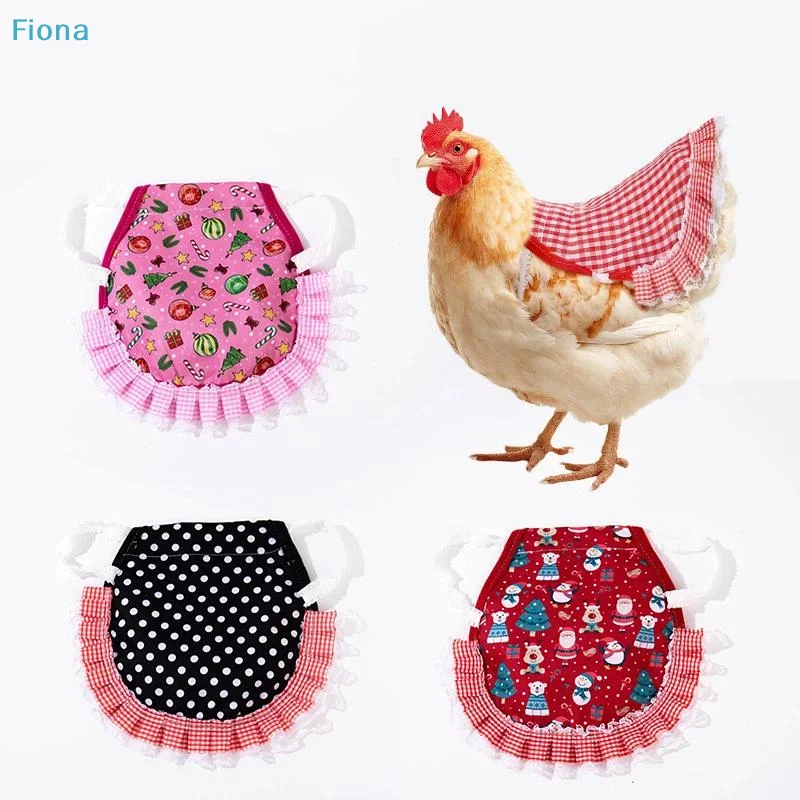 ✔ Arnés de tela ajustable y suave para gallinas, delantal tipo chaleco para aves de corral