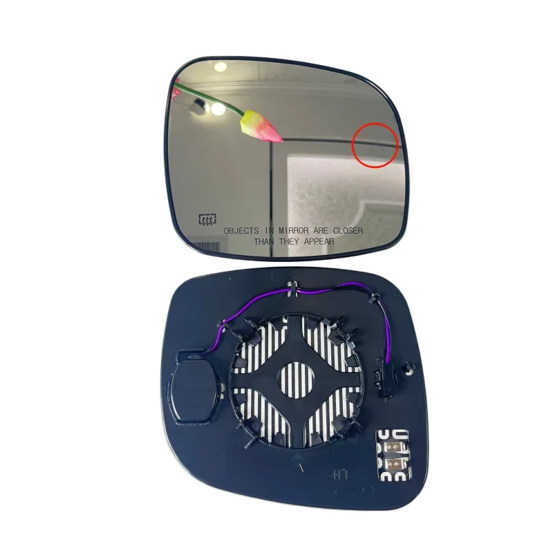 For Chrysler Town & Country 2008-2016 Dodge Grand Caravan 2008-2020 RAM C/V Car Heated Blind Spot Warning Rear Mirror Glass