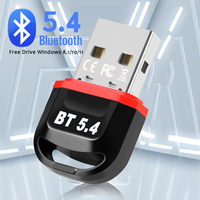 USB Bluetooth 5.4 Dongle Adapter for PC Speaker Wireless Mouse Music Audio Receiver Transmitter