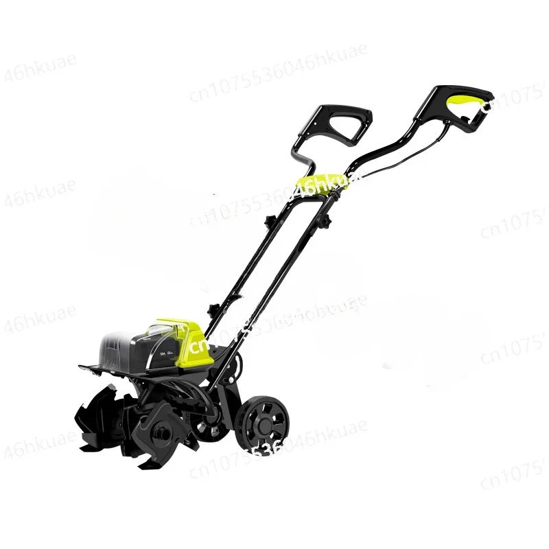 DC 40V Electric Scarifier Micro-Tiller Tiller Small Agricultural Plowing Machine Household Plowing Digging Orchard