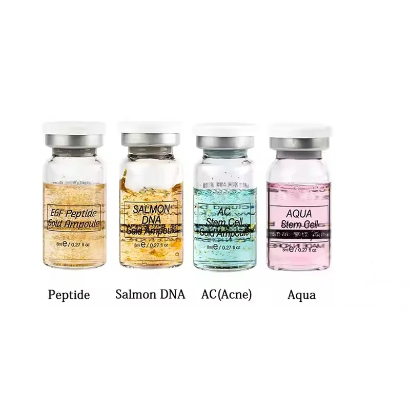 한국 화장품 Stayve 8ml BB 크림 글로우 펩타이드/연어 DNA 세럼 에센스 파운데이션 크림 페이스용 고품질 화장품