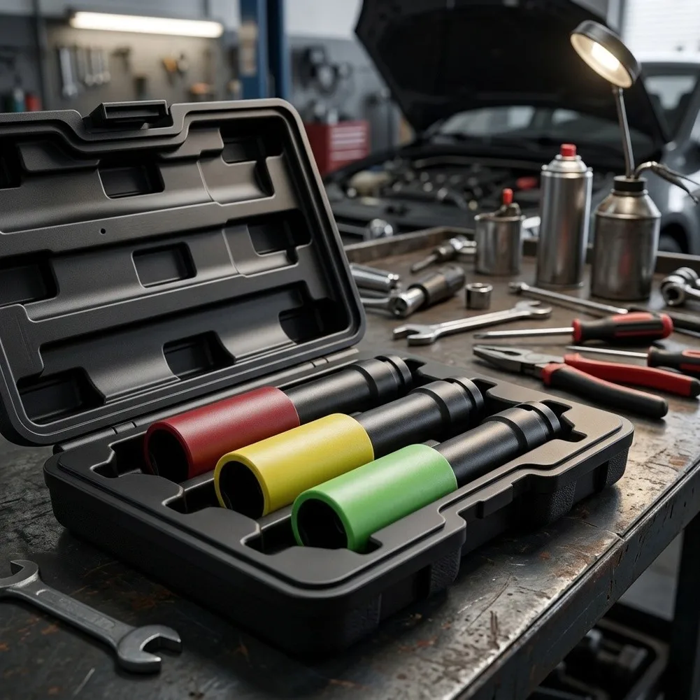 Extended Protective Wheel Socket Colorful Alloy Anti-Scratch Tire Socket Set For Automotive Wheel Maintenance