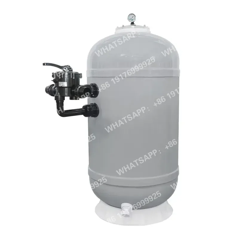 Fiberglass Sand Filter 540mm Diameter 1350mm Height Swimming Pool Filter Tank 6-Way Valve DSL Model DSL-JS13500 0.20 Pool