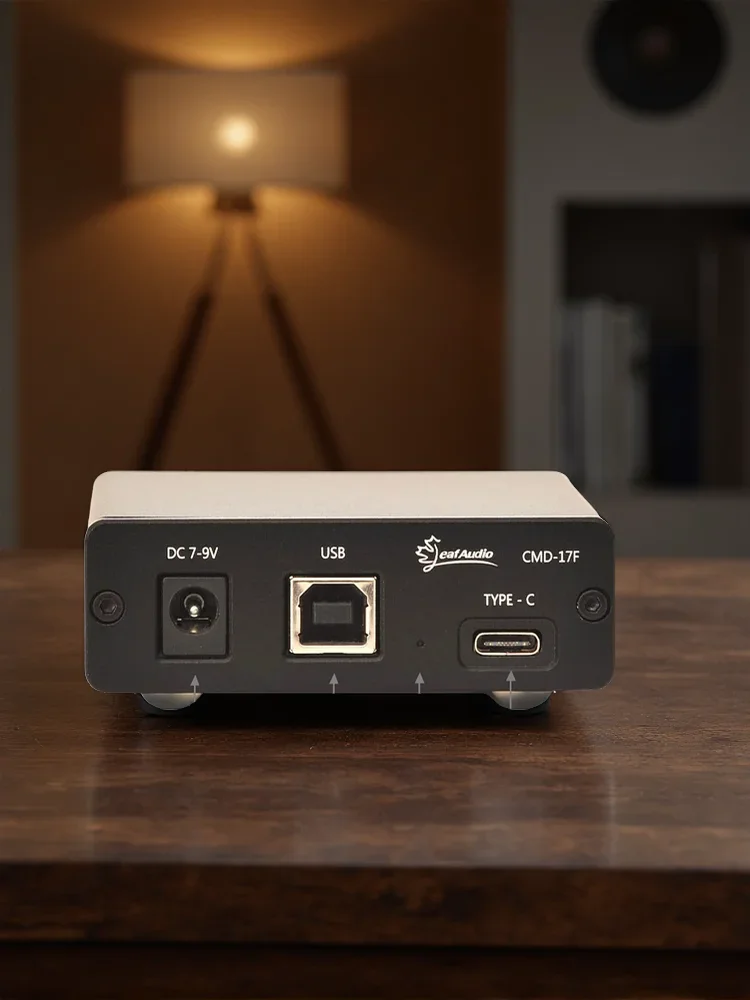 Leaf Audio CMD17F Digital Interface USB Sound Card XMOS XU316 Coaxial Optical IIS DSD512