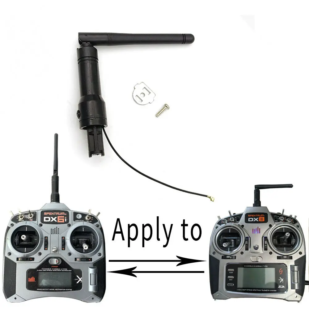 RC Remote Controller Replacement Part Antenna Aerial W Connector Plug for SPEKTRUM DX8 DX6i DX7 Transmitter