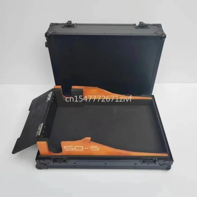 SQ-5 Digital Mixing Console Aviation Enclosure Cabinet with Side Shield Enclosure