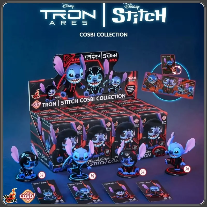 حقيقية الساخن اللعب غرزة ترون آريس صندوق أعمى الأصلي مجموعة صغيرة أنيمي الشكل معركة البدلة لعبة غامضة منصة مستقبلية