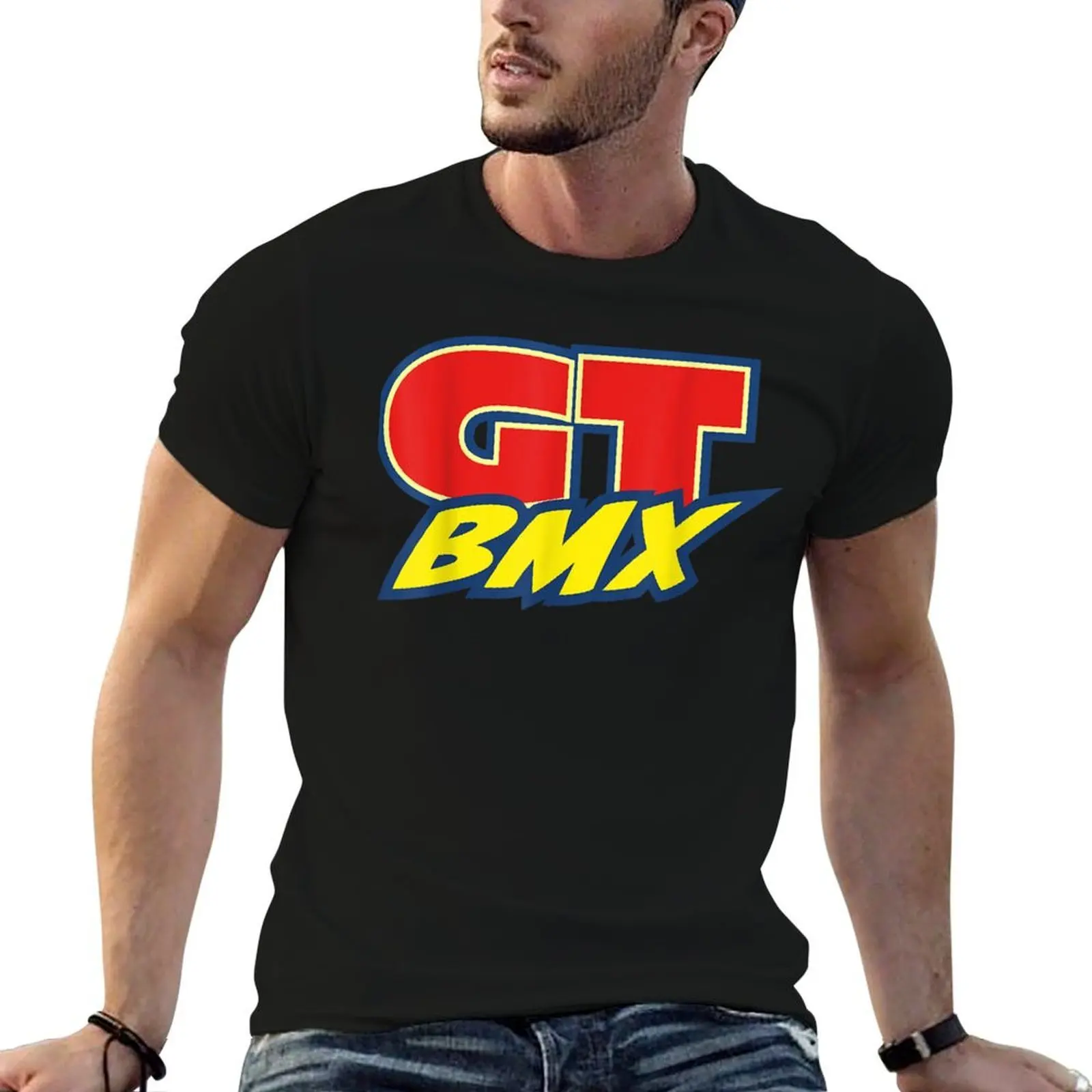 

GT BMX logo T-Shirt funny t shirts man t shirts for man cotton T-Shirt