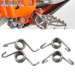 Motorcycle Footpegs Foot Pegs Footrest Spring For KTM SX SXF EXC EXC XC XCF XCW XCFW 65-530cc 1998-2014 2015 2016 2017 2018 2019