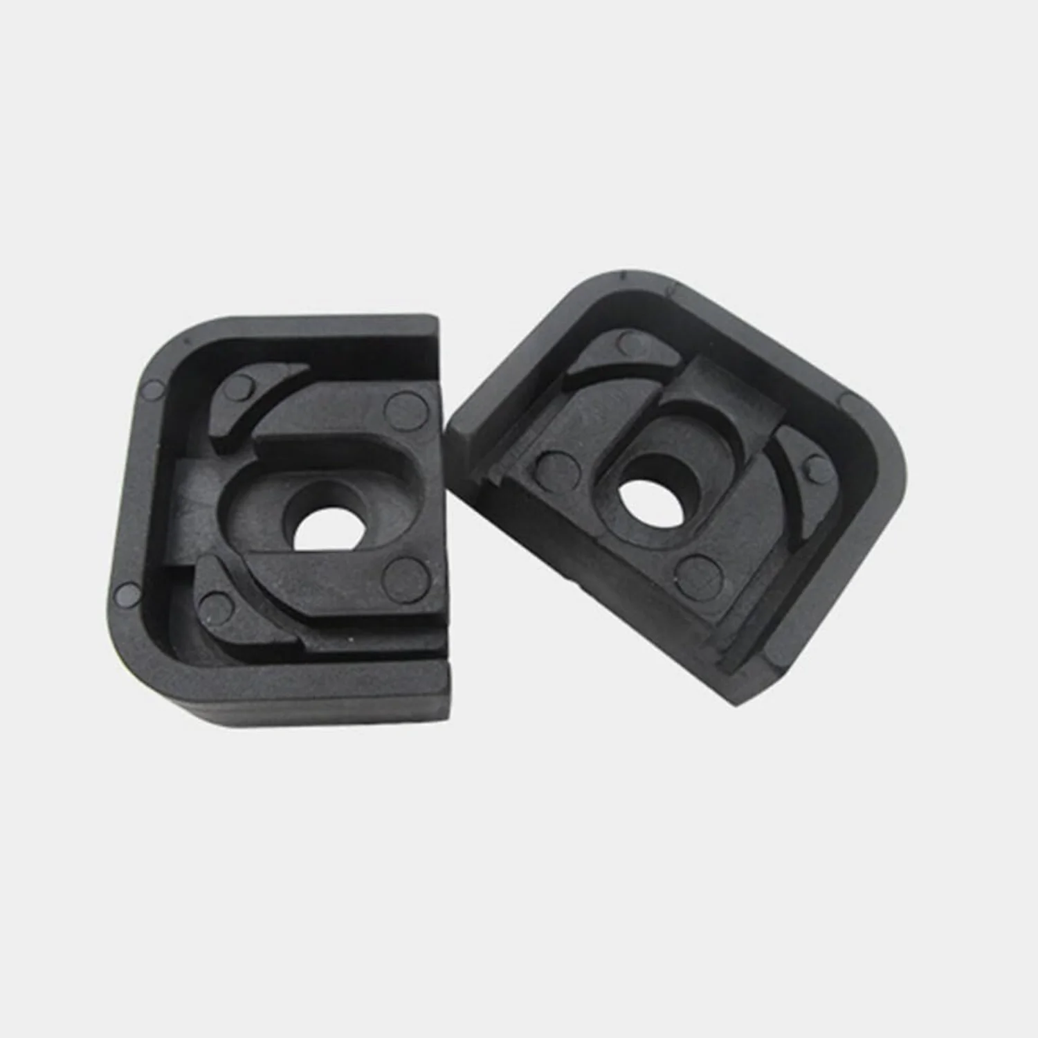 Almohadillas de goma antivibración, soporte de montaje de aire acondicionado, almohadillas absorbentes de golpes para unidades de condensador de CA Mini Split sin conducto, 4 Uds.