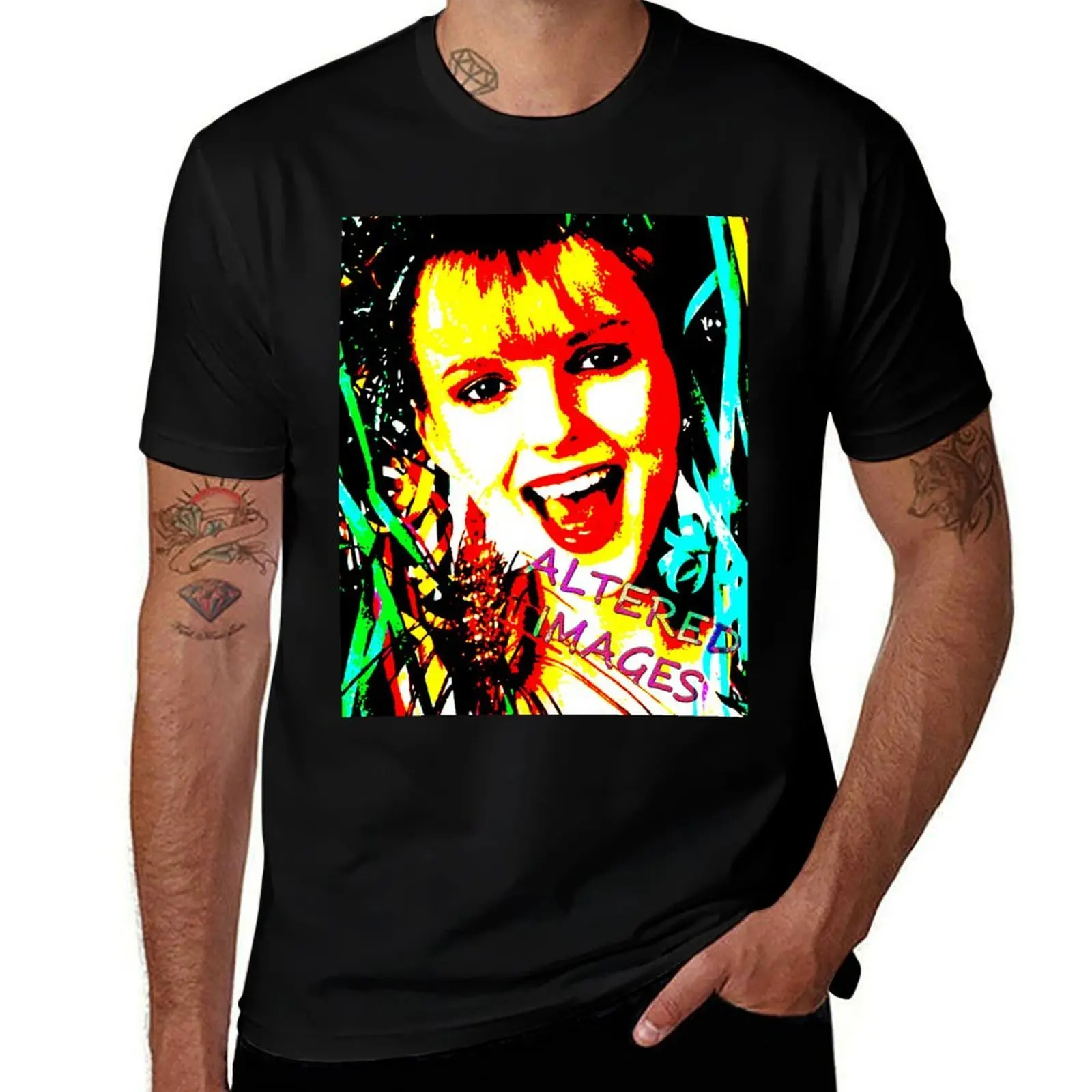 Altered Images - Happy Birthday T-Shirt Light Athletic Short Sleeve Tee Shirt
