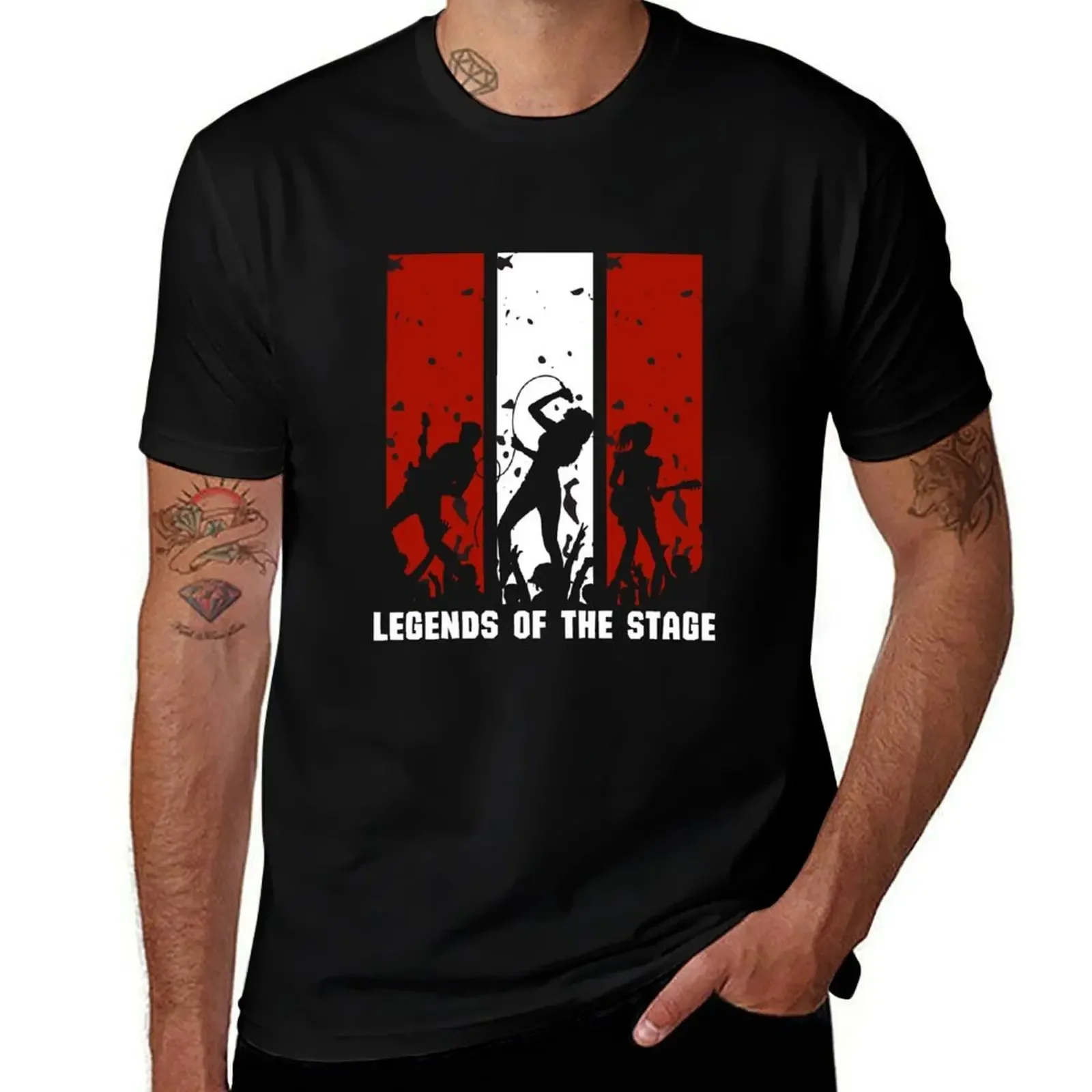 

Legends of the Stage T-Shirt summer tops graphics boys whites cotton t shirt men