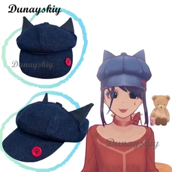 Anime Horror Game MiSide Crazy Mita Cosplay HAT Wigs Prop For Halloween Girls Customized