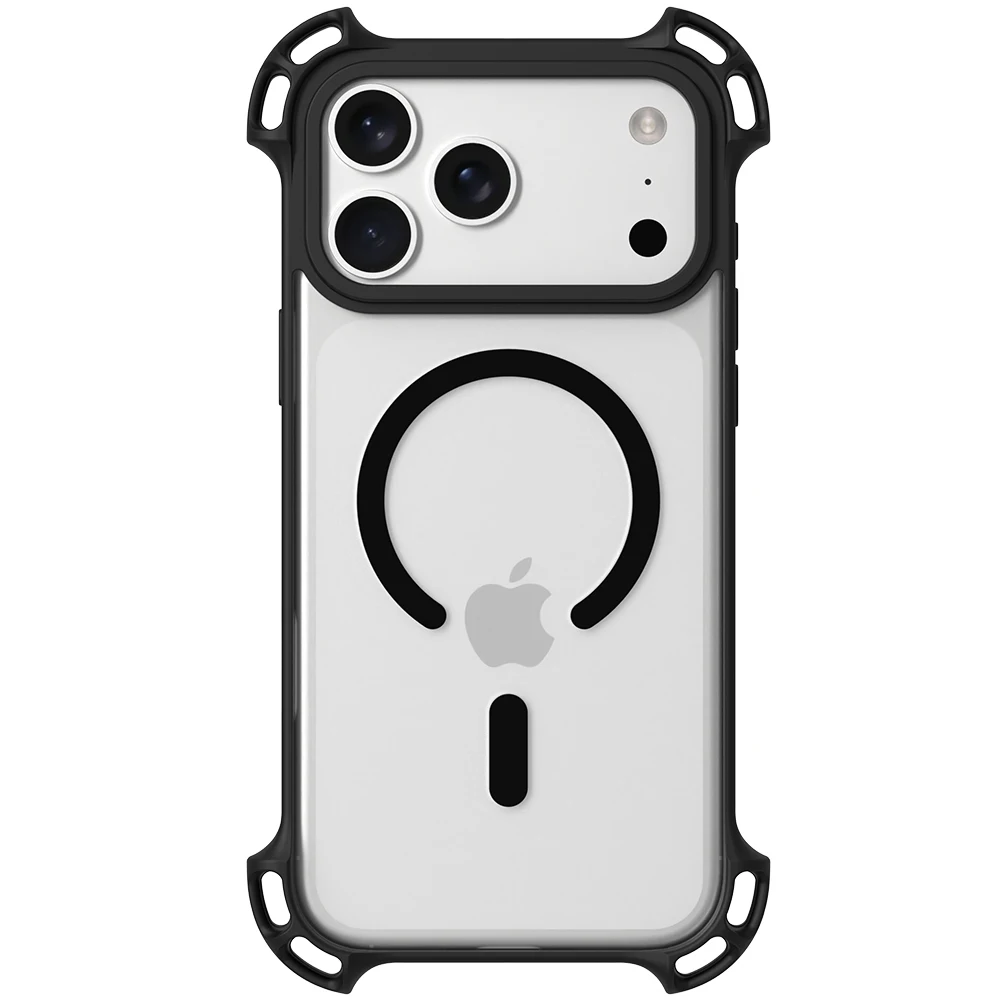 Stoßfeste Eckpolsterung Klare Magnetische Hülle für Magsafe iPhone Air 17 16 15 14 13 12 Pro Max Plus I17 Mac Safe Handy-Schutzhülle
