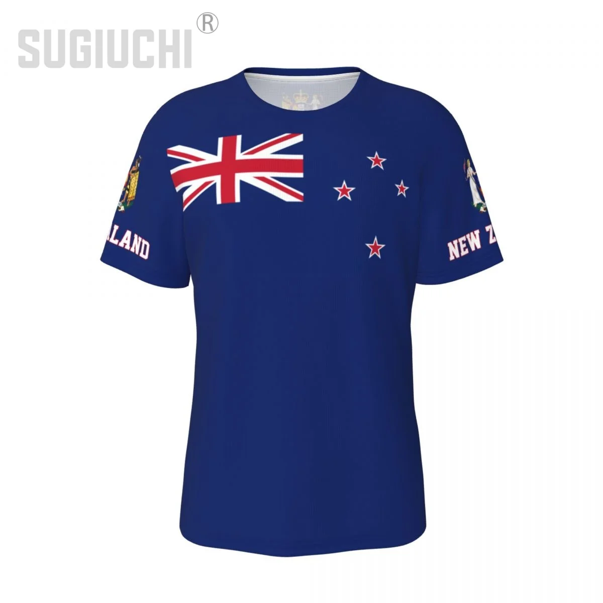 Unisex Nation T-shirt New Zealand Flag Kiwi T-shirts For Men Women Soccer Football Fans Gifts Custom clothes tee