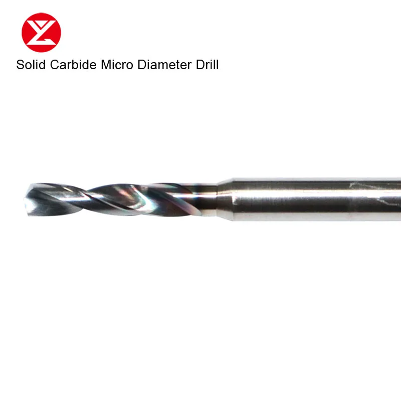 Imagem -03 - Solid Carbide Micro Broca Min Bit Diâmetro Cnc Hole Machining Tool Precisão para Aço Aço Inoxidável Superalloy 0.11.79 mm