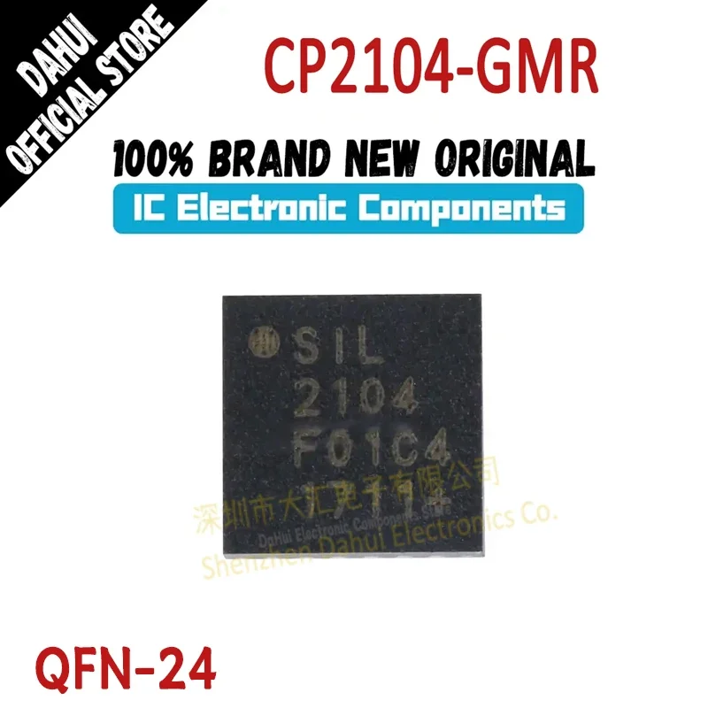 CP2104-GMR CP2104 CP 2104 IC CTRLR BRIDGE USB-UART Chip QFN-24 In Stock 100% Brand New Origin