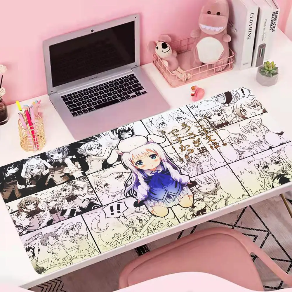 Is the order a rabbit Dear My Sister Mouse Pad Gaming Accessories Computer Rubber Keyboard Laptop Extended Large Anime Mouse Pad