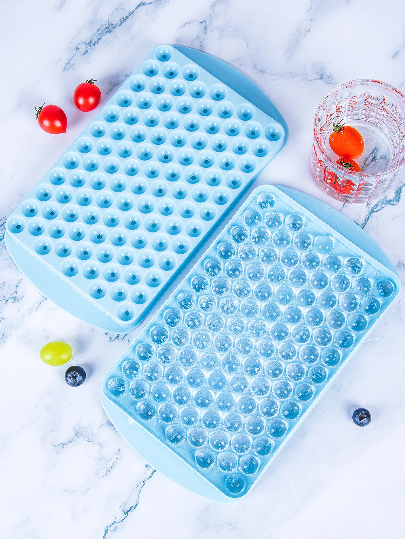 1pc Silicone Ice Cube Mold 104 - Ice Mold Sphere ulasan dan harga