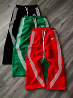 Embroidered Gray Slacks With Camouflage Features For Men's Women's Advanced Jogging Drawstring Sweatpants