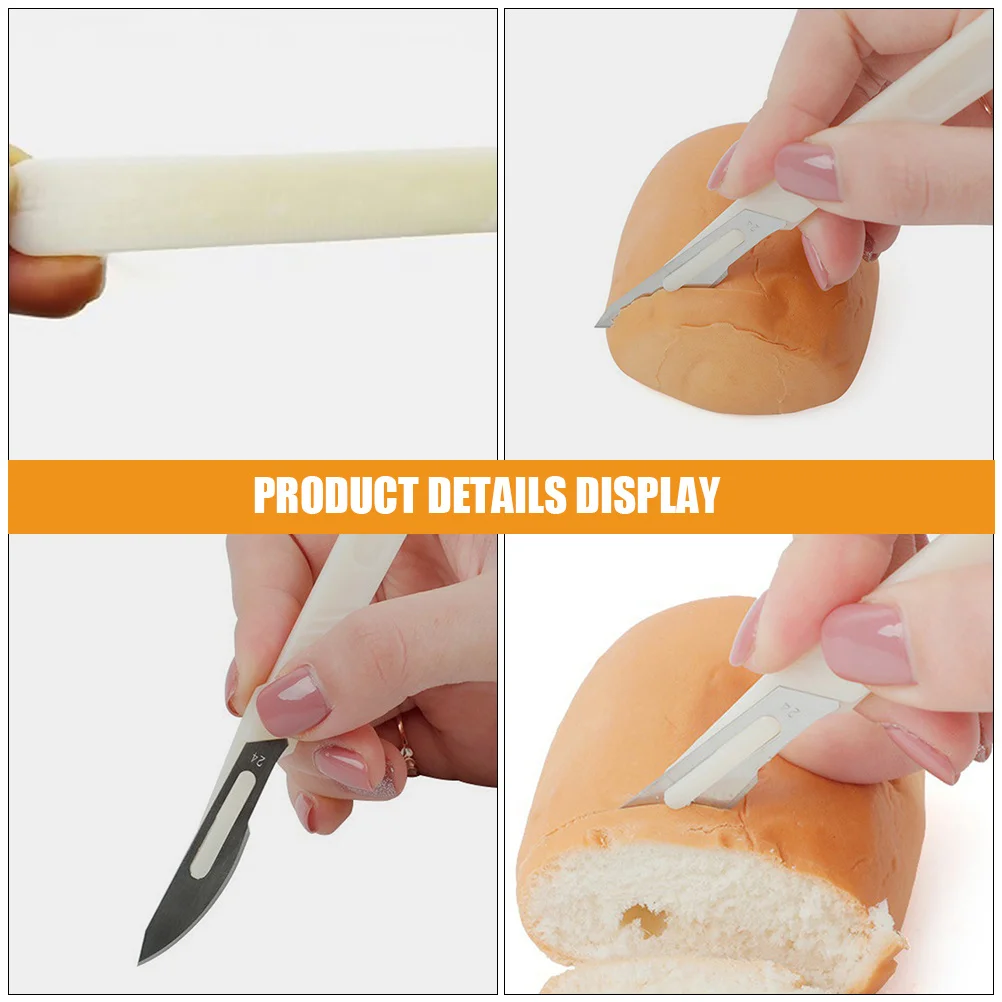 

6Pcs Bread Cutter Set Ergonomic Handle Kitchen Tools Dough Scoring Bread Scoring Tool Baking Supplies Bakers Dough Trimmer