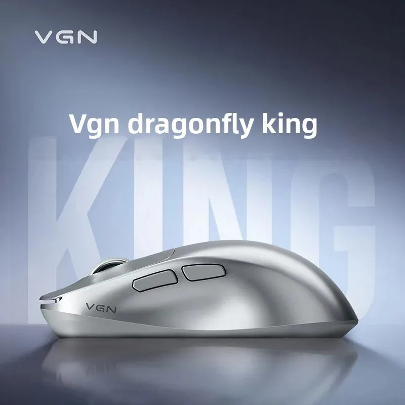 

VGN Dragonfly King Magnesium Alloy Lightweight Professional Gaming Dual 8K Wireless Mouse with PAW3950 Sensor Esports Game Gift