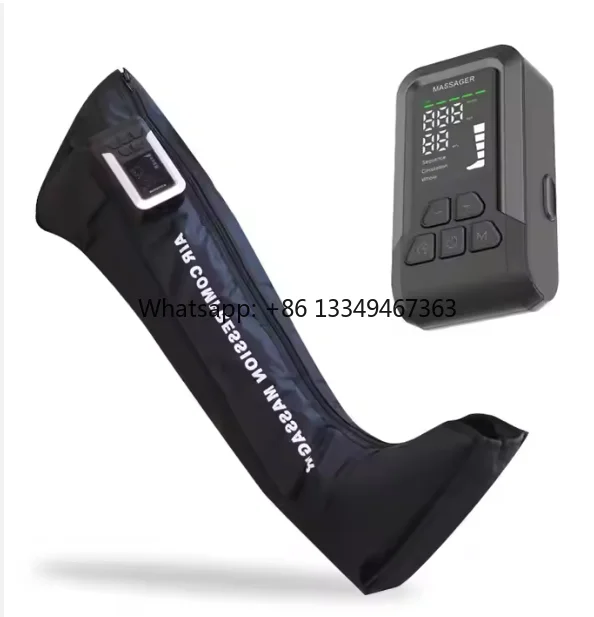 

OEM Pneumatic Air Recovery Pressotherapy Leg Compression Boots 5 Chamber Masajeador De Foot Massager Machine Lymphatic Drainage