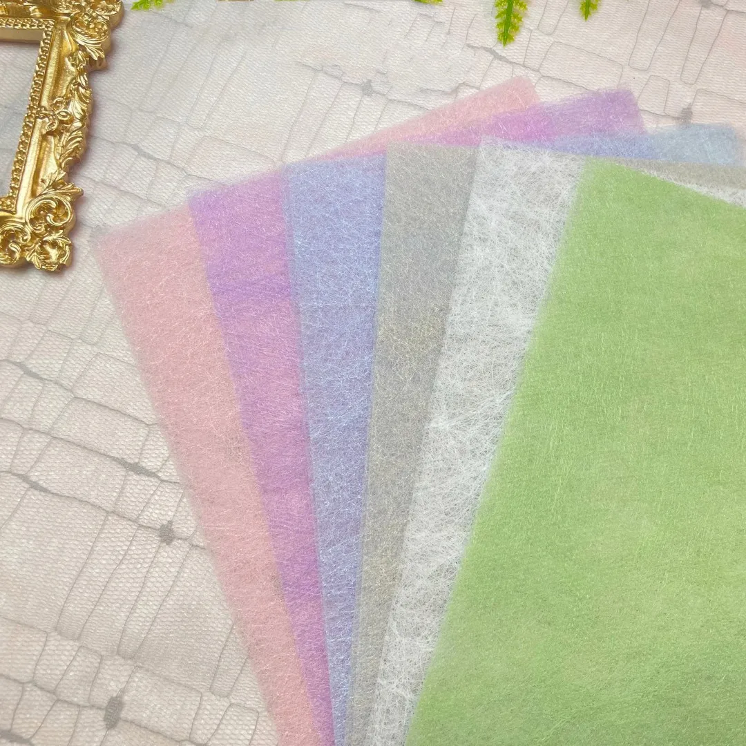 

10Pcs Color Non Woven Scrapbooking Paper DIY Junk Journal Diary Planner Collage Decoration Supplies Background Paper Materials